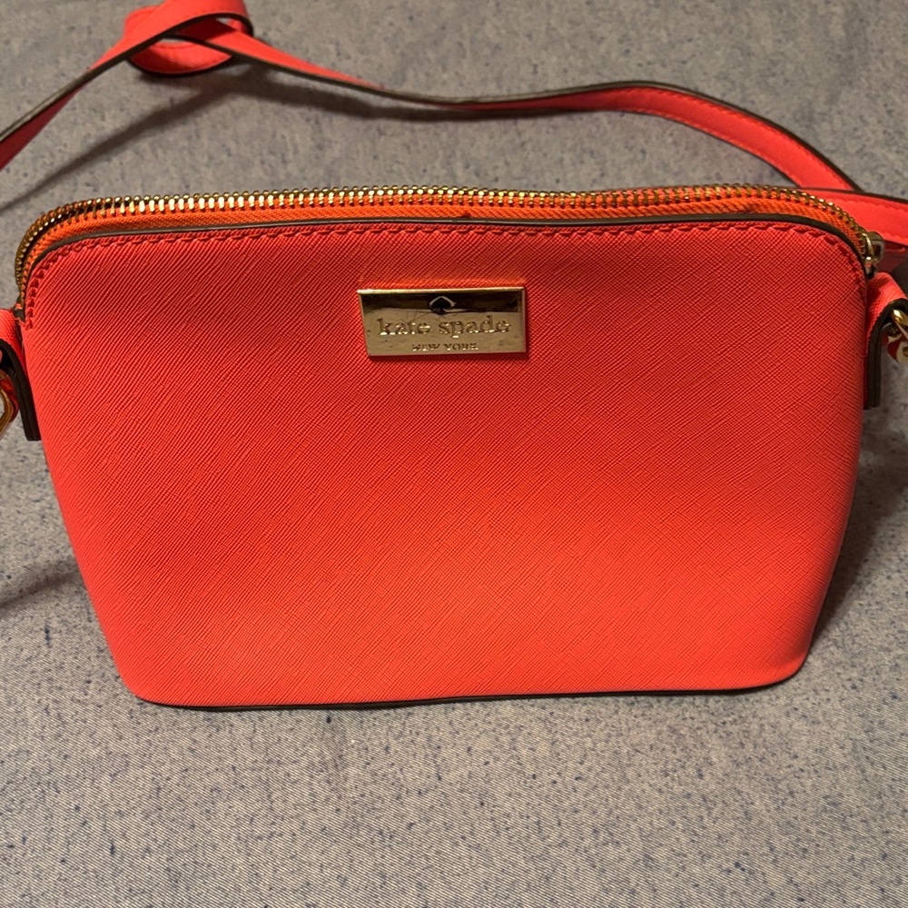 Kate Spade Vibrant Orange Crossbody Bag